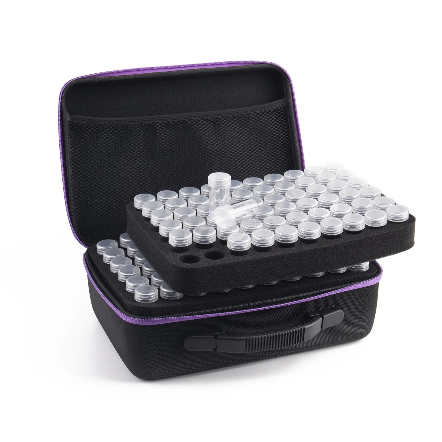 120 Grids Diamond Painting Bead Storage Boxes Large Capacity Set With Accessories Mosaic Container Bag Tool Kit