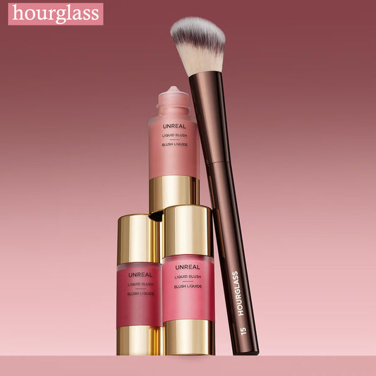 Blush Brush Cheeks Contour Blush Stippling Brush Cream Liquid Blushes Makeup Tool Angled Cream Blush Brush