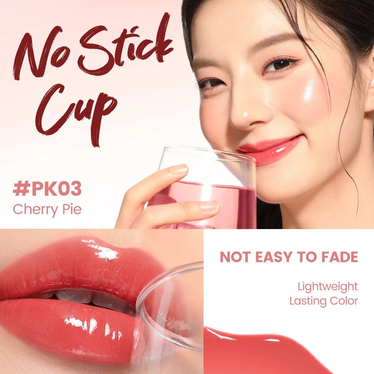 FOCALLURE Transfer proof Lock-shining Glossy Lip Balm Pen Moisturizing Non-sticky Lightweight Lipstick Lip Liner Makeup Cosmetics