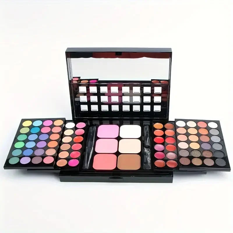 78 Color Eyeshadow Palette Waterproof Makeup Eye Shadow Palette Glitter Matte Pigmented Powder Pressed Shine Eyeshadow Cosmetic
