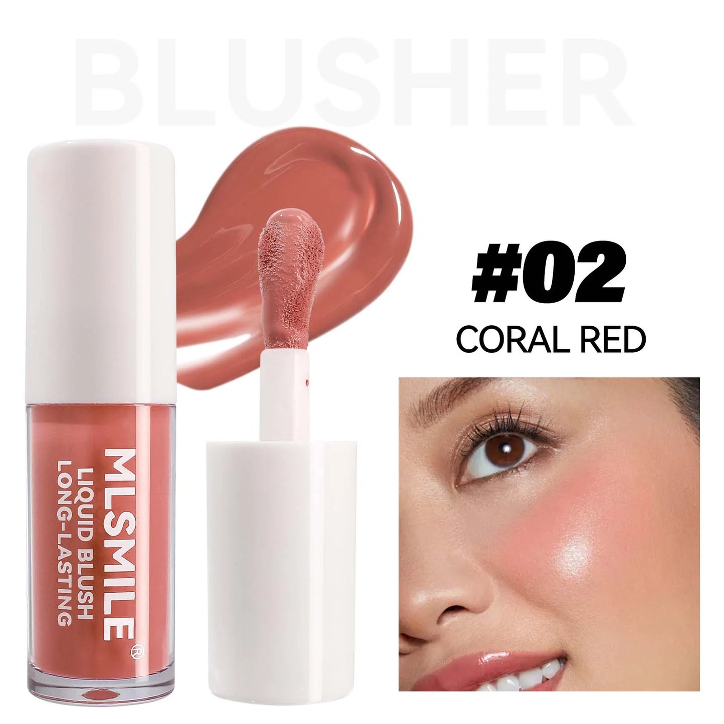 Long Lasting Hydrating Formula,  Blush & Lip Tint in Red & Pink Shades  Versatile Liquid