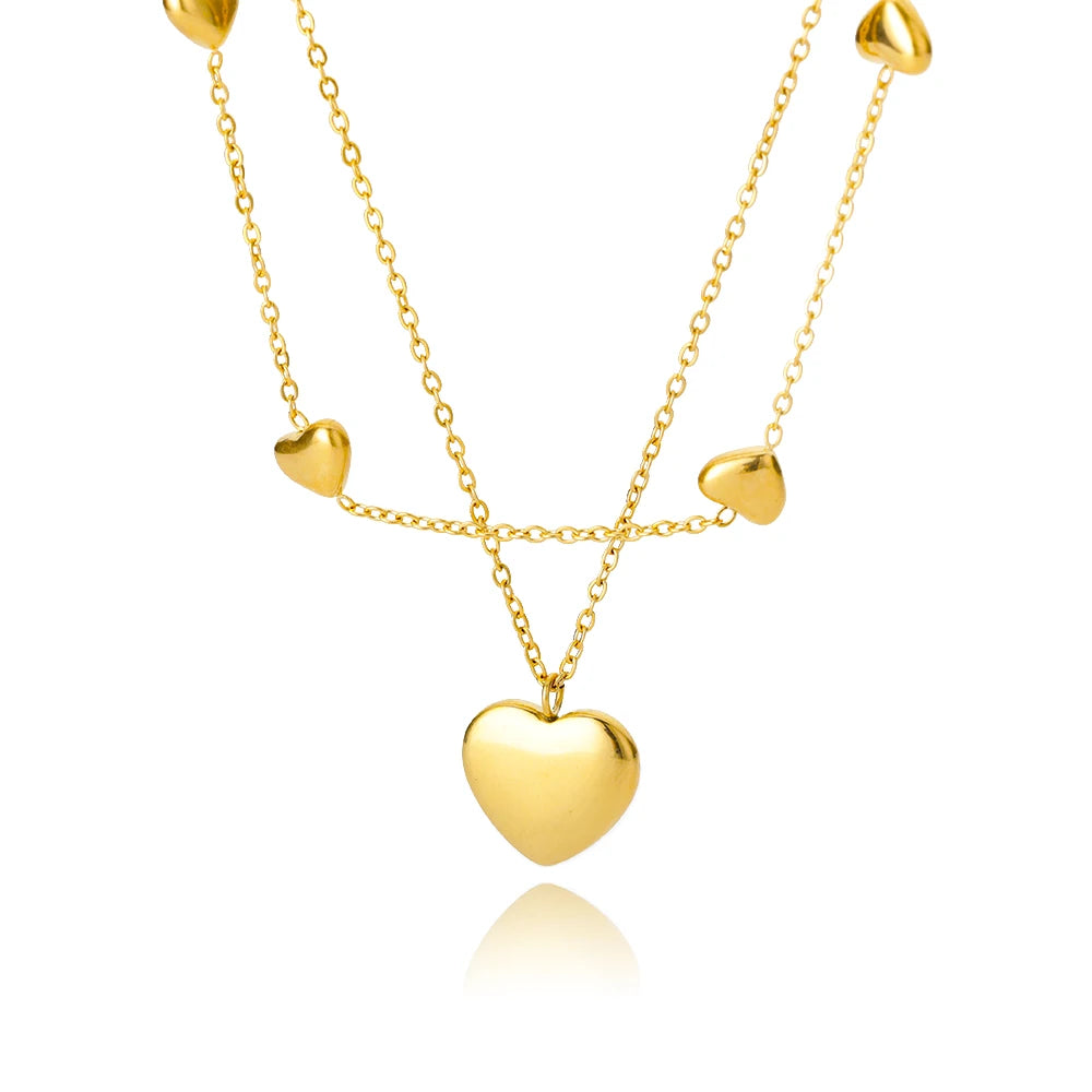 Zircon Heart Cross Necklaces For Women Vintage Geometric Surrounded By Vines Choker Necklace Aesthetic Fashion Jewelry Gift 2025
