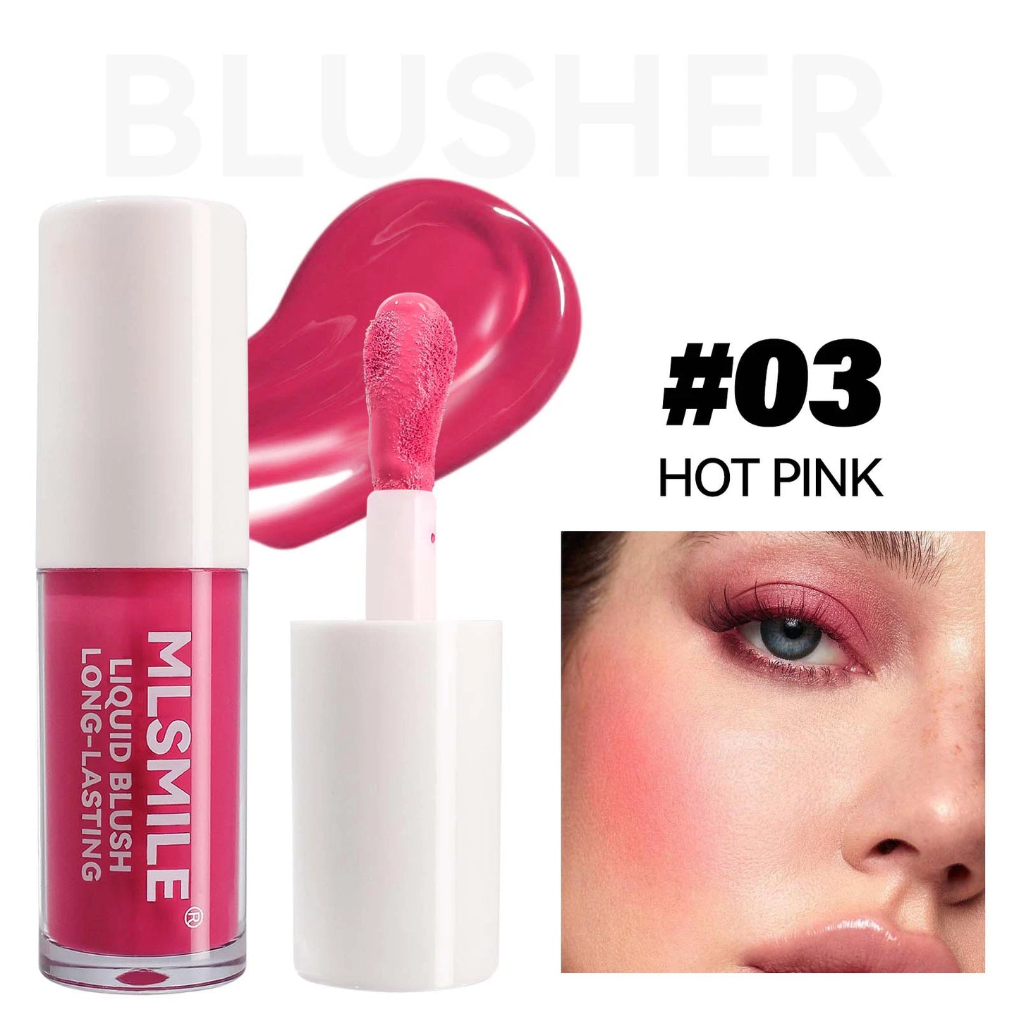 Long Lasting Hydrating Formula,  Blush & Lip Tint in Red & Pink Shades  Versatile Liquid