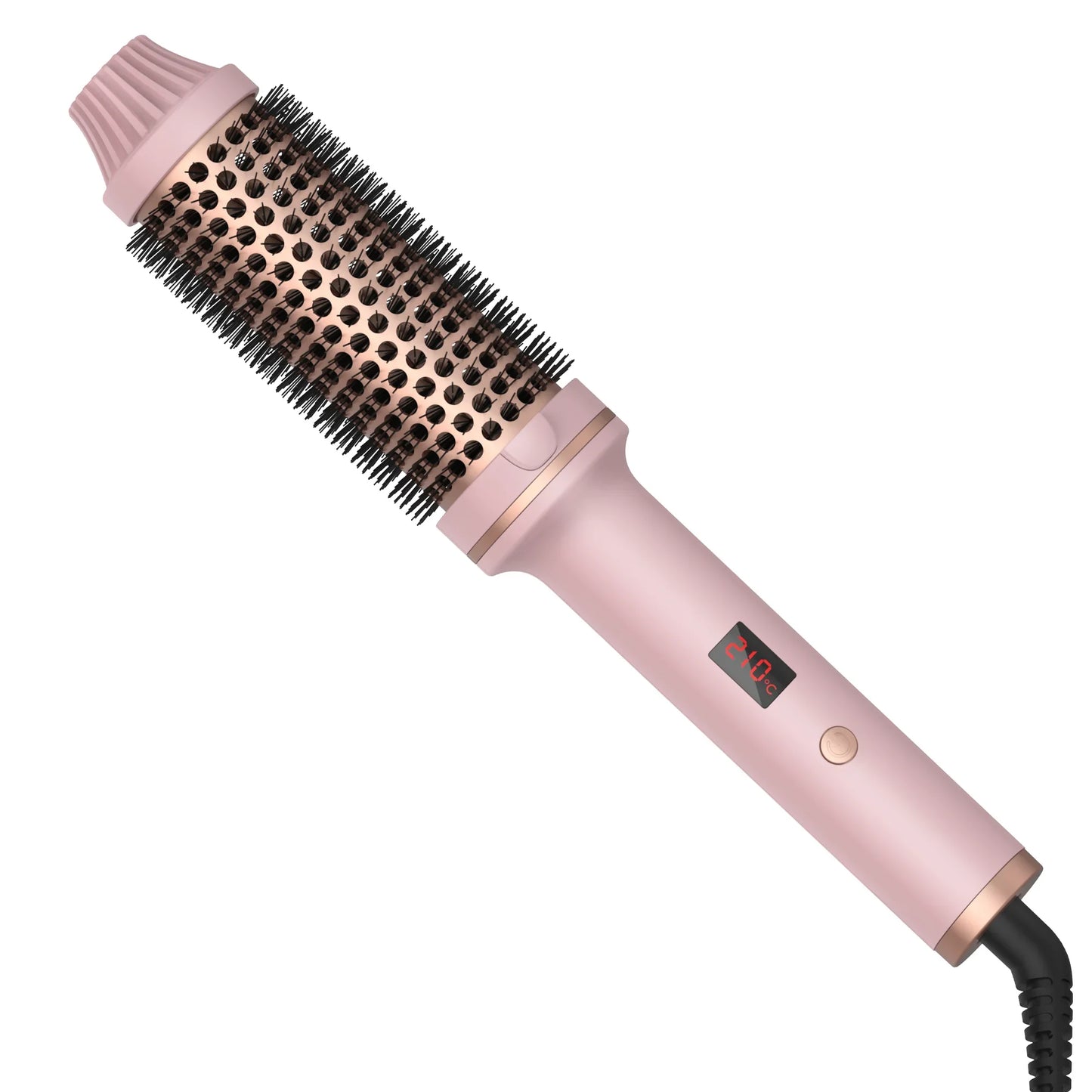 Valentine Gift Hair Curler Straightener Electric Hair Brushes Hot Comb Professional Curling Iron