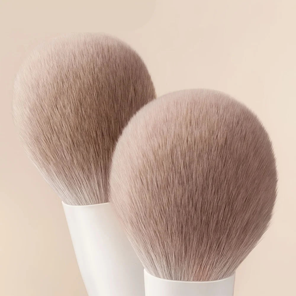 12pcs Professional Makeup Brush Set with Kabuki Brushes & Nylon Bristles - Complete Starter Kit Suitable for Foundation, Blush,