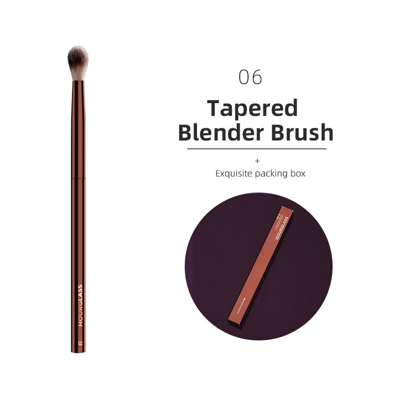 Hourglass Makeup Brush All Kinds Eyeshadow Foundation Concealer Powder Bronzer Blusher Eyeliner Retractable Professional Brushes